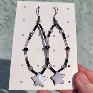 ⭐️ Handmade Silver Star Earrings ⭐️